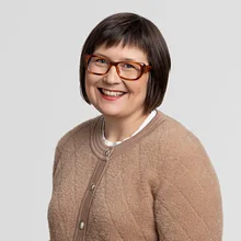 Metsäteollisuuden tuoteasiantuntija Katriina Valkeapää.